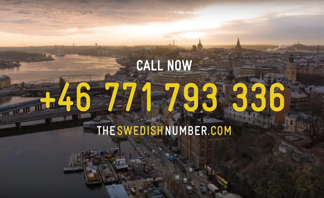 Here’s My Number, Call Me Maybe – Meet, Call A Swede