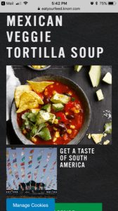 Veggie Tortilla Soup